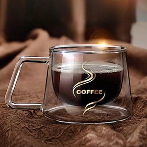 Double  Glass Coffee Cup